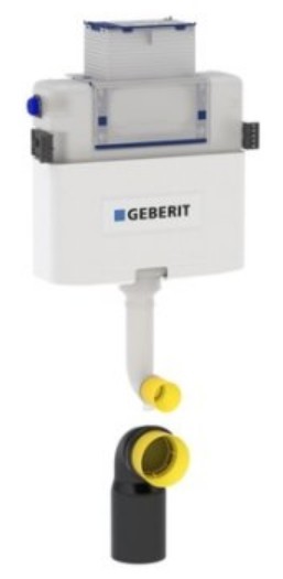Rezervor incastrat Geberit Omega de 12cm grosime  cu actionare frontala sau de sus  H98 cm