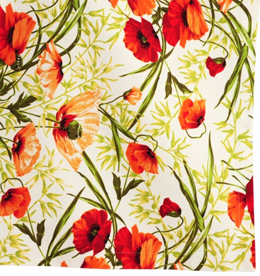 Husa perna Sander Prints Alvor 40x40cm  bumbac 100%  1 Red