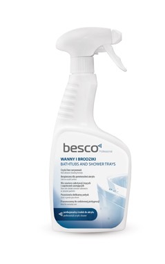 Solutie de curatare Besco pentru cazi si cadite acryl