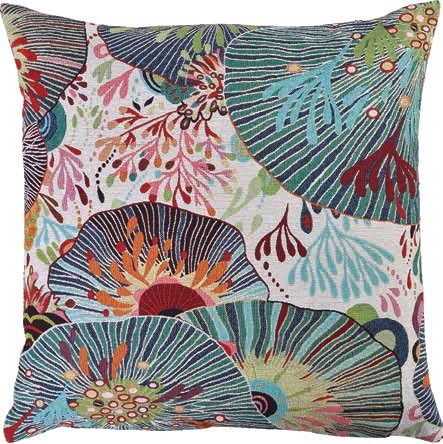Husa perna Sander Jacquards Sea Flowers 40x40cm  40 Original