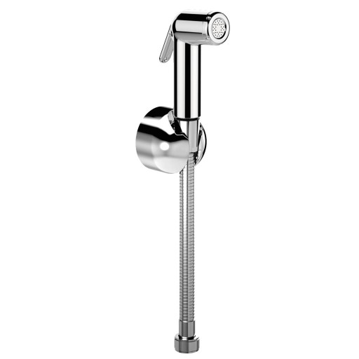 Set dus igiena intima Ideal Standard IdealSpray maner argintiu cu agatatoare 7 6L/min  furtun 1250mm  G1/2