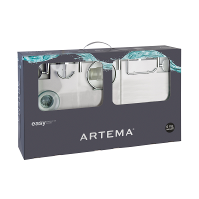 Set accesorii baie Vitra Easy 5 piese  crom