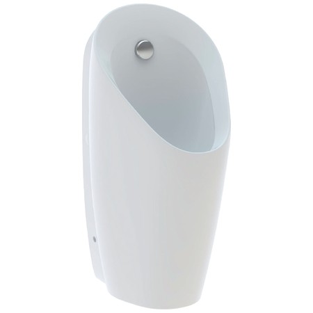 Urinal Geberit Preda pentru actionare electronica incastrata  alimentare prin spate