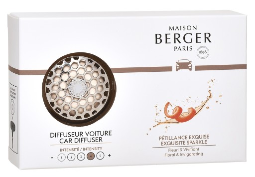 Set odorizant masina Maison Berger Exquisite Sparkle + rezerva ceramica