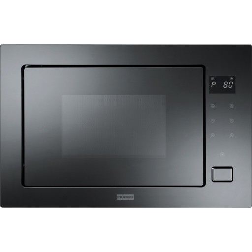 Cuptor cu microunde incorporabil Franke Crystal 250 FMW 250 CR2 G BK  25 litri  Crystal Black