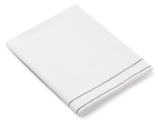 Cearceaf superior Descamps Closerie 240x300cm  argintiu