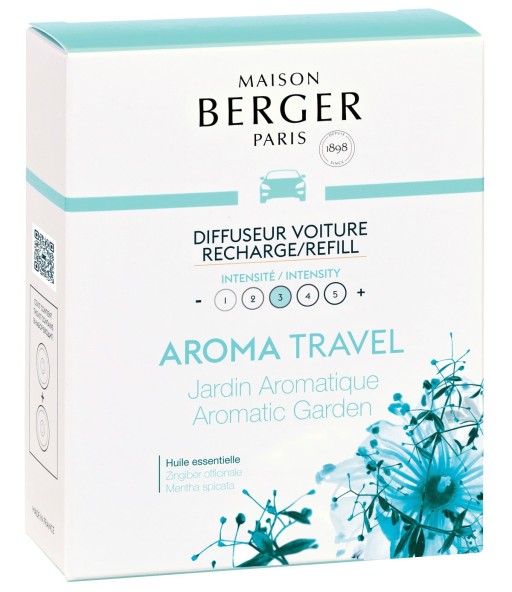 Rezerve ceramice odorizant masina Maison Berger Aroma Travel - Jardin Aromatique
