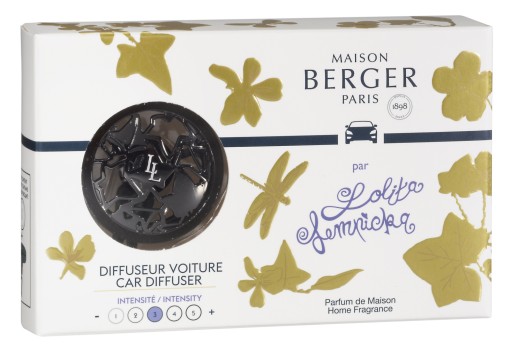 Set odorizant masina Maison Berger Lolita Lempicka - Gun metal + rezerva ceramica