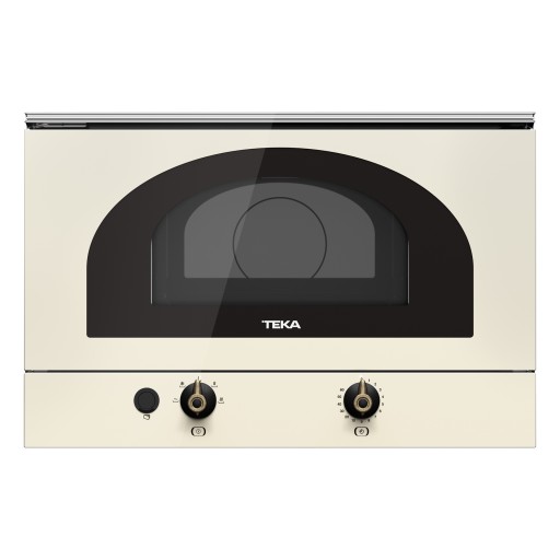 Cuptor cu microunde incorporabil Teka MWR 22 VN 850W  22 litri  baza ceramica  Vanilla Rustic