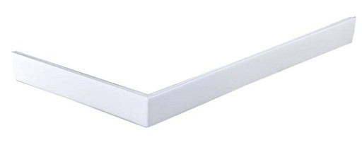 Panou frontal pentru cadite dus Ravak Gigant Pro 120x80cm stanga  alb