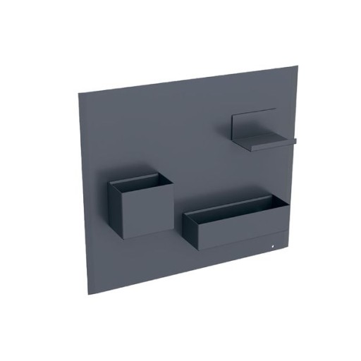 Panou magnetic Geberit Acanto cu cutii depozitare lava mat  - lava mat