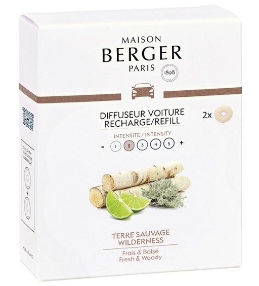 Rezerve ceramice odorizant masina Maison Berger Terre Sauvage 2piese