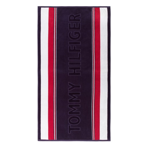 Prosop de plaja Tommy Hilfiger Cruiser 90x170cm  Albastru Navy