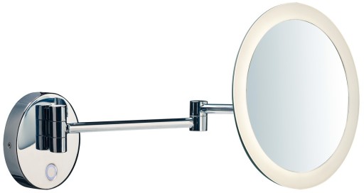 Oglinda cosmetica de perete SLV Maganda WL  iluminare LED 4.8W  d21.6cm  IP44  crom