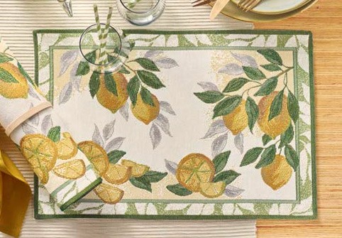Suport farfurii Sander Gobelins Lemon 32x48cm  40 natur