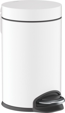 Cos cu pedala Hansgrohe AddStoris 3L  alb mat