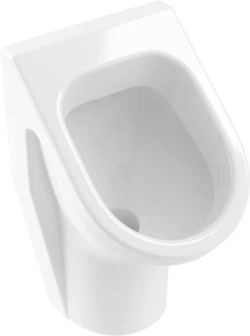 Urinal Villeroy & Boch Architectura Siphonic 35.5x38.5cm cu alimentare ascunsa  alb