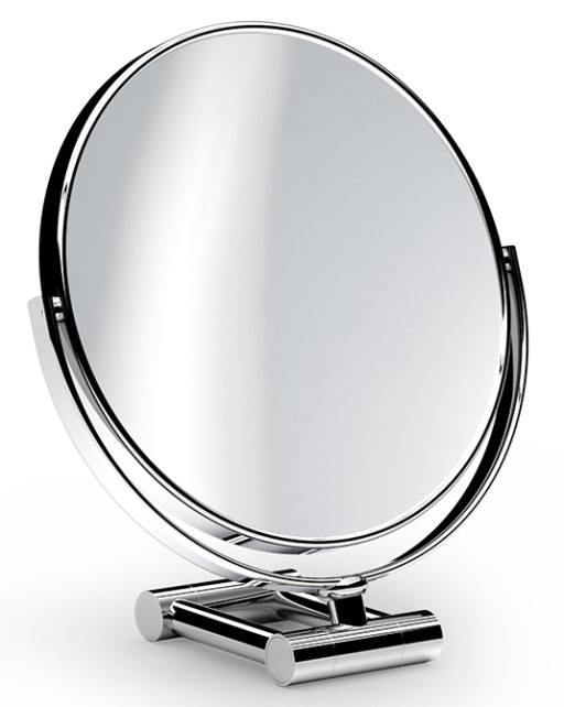 Oglinda cosmetica rotunda Decor Walther x5  17cm  crom
