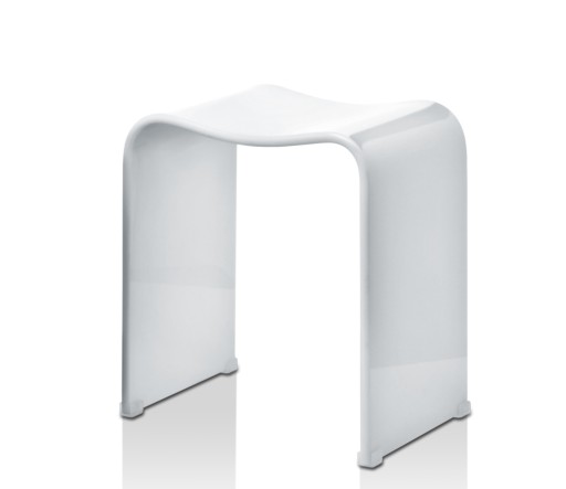 Scaun pentru dus Decor Walther DW 80  alb