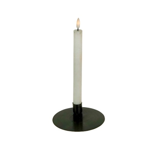 Suport lumanare Deko Senso Iva  13x3cm  fier  negru