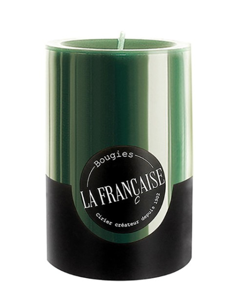 Lumanare La Francaise Colorama Cylindre Timeless d 7cm  h 10cm  50 ore  verde