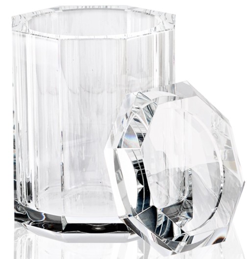 Cutie cu capac Decor Walther Kristall KR BMD  14x9cm  transparent