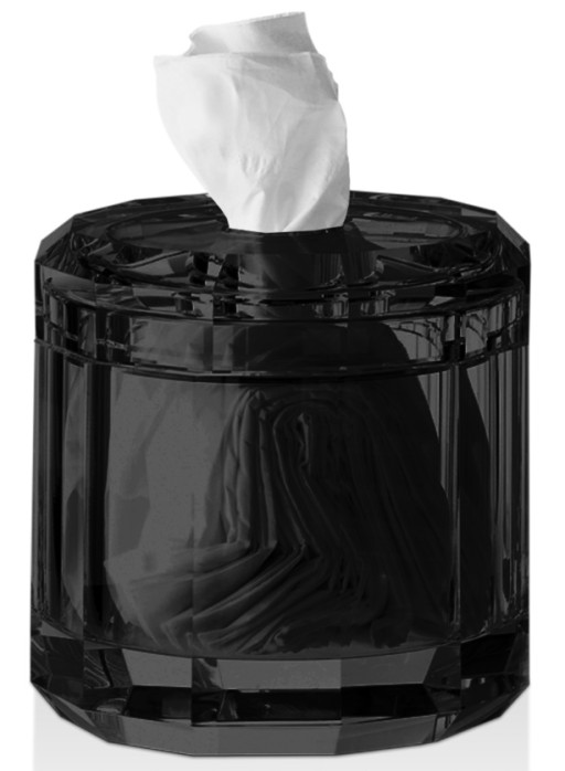 Cutie servetele Decor Walther Kristall KR KB  15x15cm  antracit