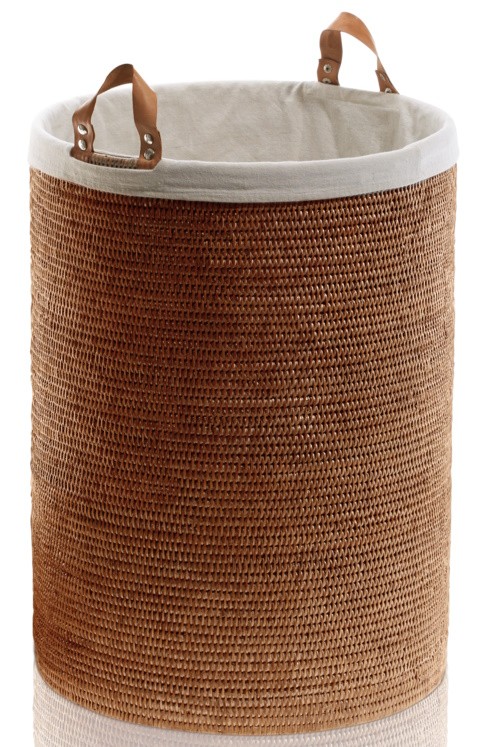 Cos de rufe Decor Walther Basket SPA  h 70cm  rattan inchis