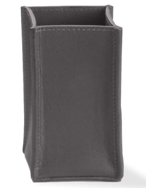 Cutie Decor Walther Nappa KOE  h12.5cm  piele  gri fumuriu