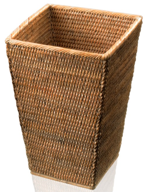 Cos de gunoi Decor Walther Basket KK Conic  h 30cm  rattan inchis