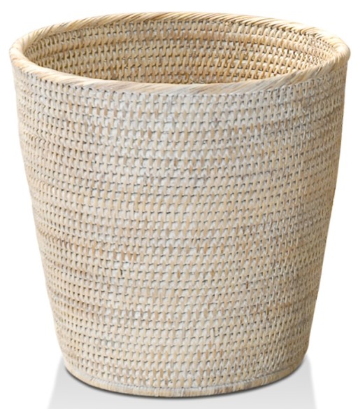 Cos de gunoi Decor Walther Basket PK Round  h 32cm  rattan deschis
