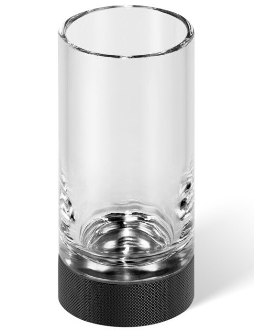 Pahar Decor Walther Club SMG  h 12.5cm  cristal  negru mat