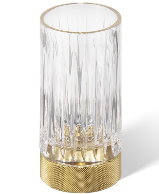 Pahar Decor Walther Club SMG  h 12.5cm  cristal fatetat  auriu