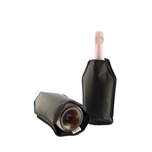 Husa termica pentru sticle vin - sampanie Koala High Tech  negru