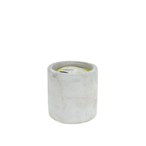 Lumanare exterior La Francaise Outdoor Pots en Beton Citronnella 120g