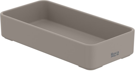 Recipient accesorii baie Roca Ona 15cm  nisipiu