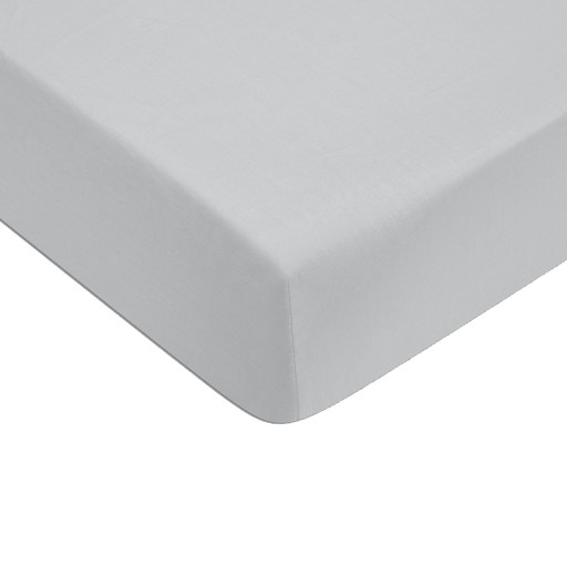Cearceaf de pat cu elastic Descamps Tempo 160x200cm  Brume