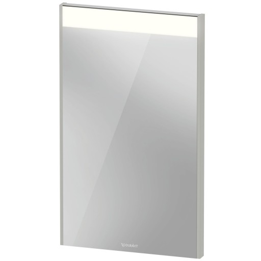 Oglinda cu iluminare LED Duravit Brioso 42x70cm  6W  IP44  gri beton