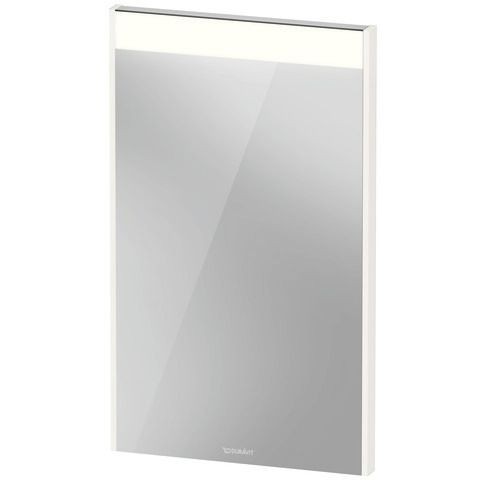 Oglinda cu iluminare LED Duravit Brioso 42x70cm  6W  IP44  alb decor lucios