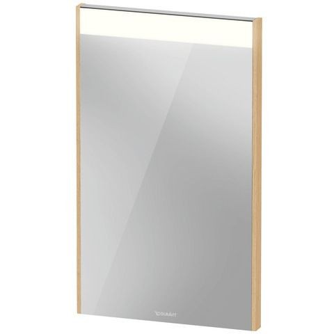 Oglinda cu iluminare LED Duravit Brioso 42x70cm  6W  IP44  stejar natur