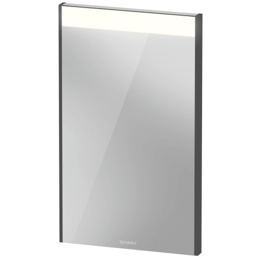 Oglinda cu iluminare LED Duravit Brioso 42x70cm  6W  IP44  grafit mat