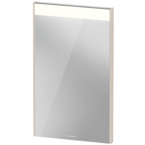 Oglinda cu iluminare LED Duravit Brioso 42x70cm  6W  IP44  taupe decor