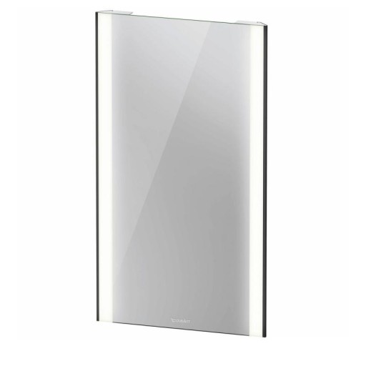 Oglinda cu iluminare LED Duravit XViu 45x80cm  senzor  IP44  negru mat