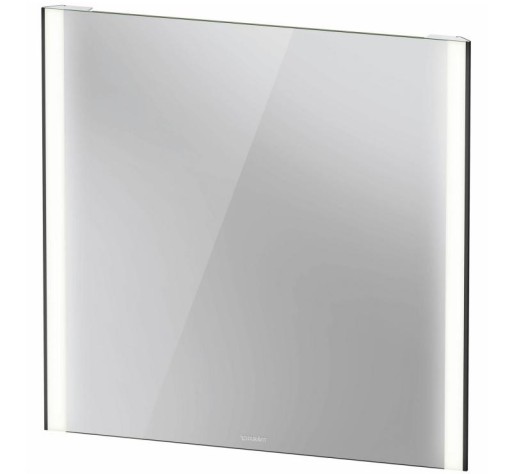 Oglinda cu iluminare LED Duravit XViu 82x80cm  senzor  IP44  negru mat