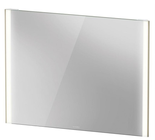 Oglinda cu iluminare LED Duravit XViu 102x80cm  senzor  IP44  sampanie mat