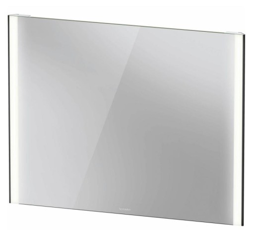 Oglinda cu iluminare LED Duravit XViu 102x80cm  senzor  IP44  negru mat