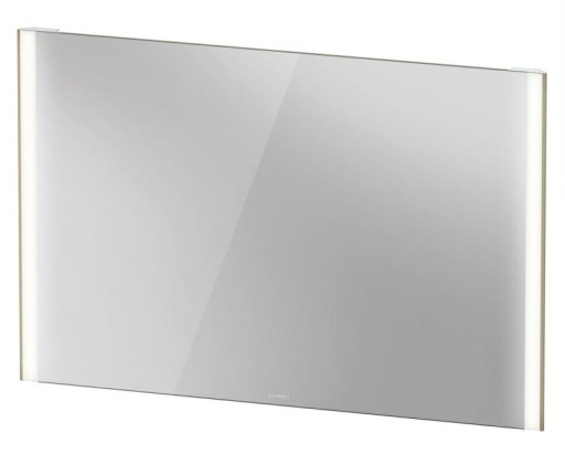 Oglinda cu iluminare LED Duravit XViu 122x80cm  senzor  IP44  sampanie mat