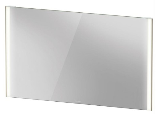Oglinda cu iluminare LED Duravit XViu 132x80cm  senzor  IP44  sampanie mat