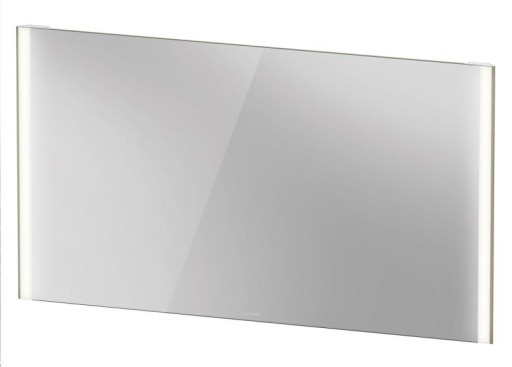 Oglinda cu iluminare LED Duravit XViu 142x80cm  senzor  IP44  sampanie mat
