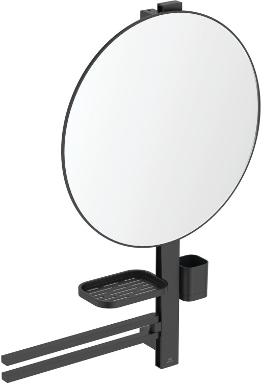 Set accesorii baie Ideal Standard Alu+ L  80cm  negru